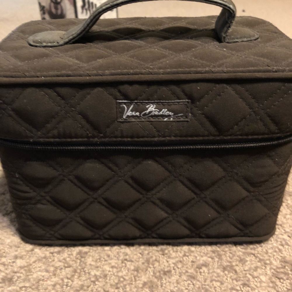 Vera Bradley Brown Espresso Choo Choo train case